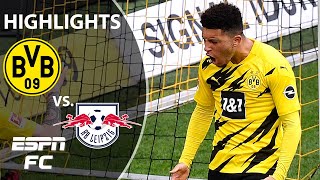 Jadon Sancho with the WINNER! Borussia Dortmund beats RB Leipzig | ESPN FC Bundesliga Highlights