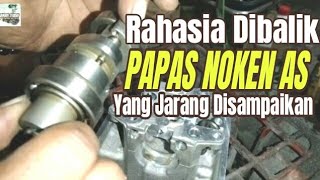 Bongkar Rahasia Motor Matic | Korek Mesin Beat FI Injeksi | Menaikan Kompresi Hanya Papas Noken As