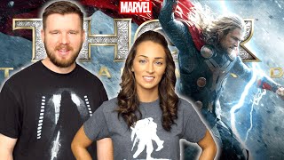 My girlfriend watches Thor: The Dark World for the FIRST time || MCU Phase 2