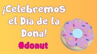 Libreta Donut - ¡Celebremos el Día de la Rosquilla! #myyoutuberecipe #donutday Día de Donas!