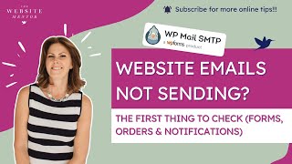 How to Fix Website Emails Not Sending - Contact Forms & WooCommerce (with WP Mail SMTP plugin demo)