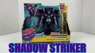 Transformers Cyberverse Shadow Striker Unboxing and Review