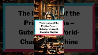 The Invention of the Printing Press – Gutenberg’s World-Changing Machine!