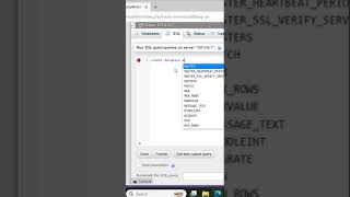 Create Database Command in MySQL with Phpmyadmin #sqlforbeginners