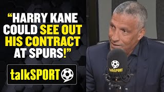 Chris Hughton believes Harry Kane may end up staying at Tottenham this season!? 👀