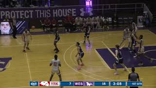 January 18, 2025 - OUA Men's Basketball - York Lions @ Western Mustangs