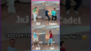 CAPTION THIS! - Jasmin and James and Cadel #shorts #tiktok #dance