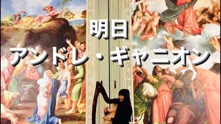 ハープで「明日」アンドレ・ギャニオン / トリックアート美術館コンサート(北海道 上富良野町)