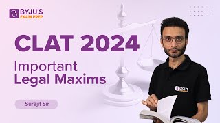 Important Legal Terms & Maxims for CLAT | CLAT 2024 Legal Aptitude | BYJU’S Exam Prep