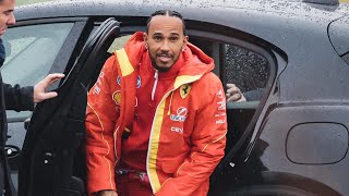 F1 star shares 'CRAZY' details of Hamilton's Ferrari debut