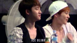 [FANCAM] 130606 대전 팬싸인회 경수 민석 아기늑대 버전 Wolf