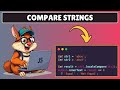 How to Compare Two Strings in Javascript