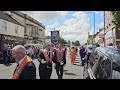 Central Scotland Boyne Celebrations In Airdrie Full Parade 06/07/2024