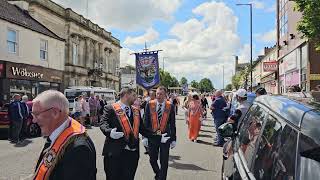 Central Scotland Boyne Celebrations In Airdrie Full Parade 06/07/2024