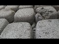 smokey + gritty sand cement water crumbles / oddly satisfying / relaxing sound / cement asmr / ASMR