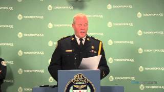 Police chief comments on teen shooting caught on video