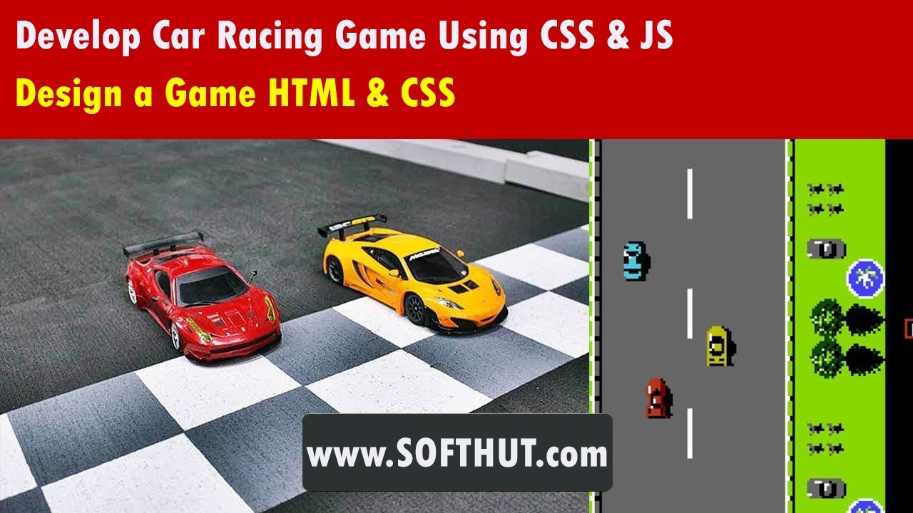 How To Create Car Racing Game Using Css Js Design As Html Css