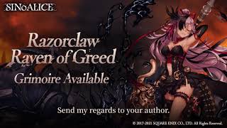 [SINoALICE] STEP grimoire: Razorclaw Raven of Greed - Cinderella/Greedy Crow Paladin