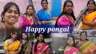 Pongal celebration || நம்ம வீட்டு பொங்கல் 😍😍😍#nitheeshsworld #specialchild #Pongal