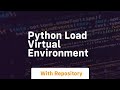 python load virtual environment