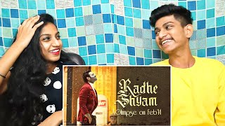🔥 Pre Teaser Of Radhe Shyam Reaction | Prabhas | Pooja Hegde