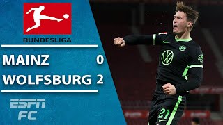 Wolfsburg moves into 5th after cruising past Mainz | ESPN FC Bundesliga Highlights