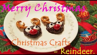 Christmas Crafts - candy1- reindeer 圣诞节可爱甜点~~ 驯鹿