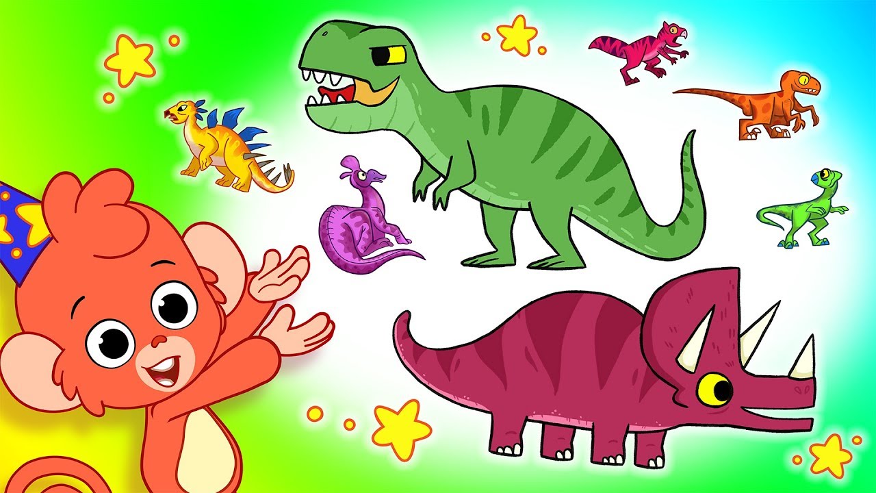 Club Baboo | A Lot Of Dinosaurs For Kids! - YouTube