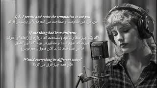 folklore lyrics video track 1  the 1  Persian translation- متن آهنگ the 1 با ترجمه فارسی