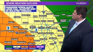 FORECAST: What North Texas is seeing on Thursday