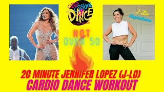 20 Min Old School Dance Fitness Cardio Dance Workout: Jennifer Lopez-J. Lo Tribute Class