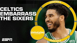 Jayson Tatum & the Celtics EMBARRASS the 76ers in Game 7 (debatable)