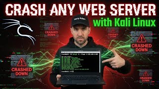 How to Crash Any Web Server using DoS Attacks in Kali Linux