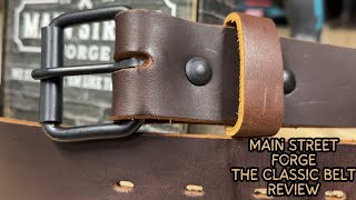 Main Street Forge The Classic Belt Review | Buy It For Life... On a Budget!