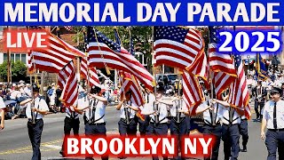 Brooklyn Memorial Day Parade 2025 🇺🇸 Memorial Day 2025 🪖 Brooklyn NYC LIVE 🇺🇸