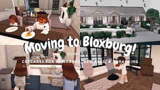 📦Moving to BLOXBURG! NEW SERIES + HOUSE TOUR! 🏠 | Roblox Bloxburg Roleplay WITH