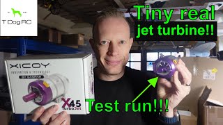 Unboxing And Testing The Xicoy X45 Tiny Turbine Jet In Action - Watch Now!!