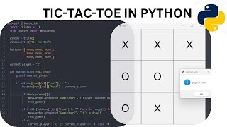 Python for Beginners: Build a Tic-Tac-Toe Game with Python and Tkinter