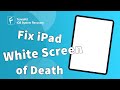 3 Ways to Fix iPad White Screen of Death (2021)