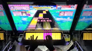 【CHUNITHM台灣】End Time(EXPERT) ALL JUSTICE [FULL CHAIN] 手元