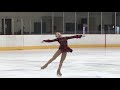 tessa hong 12 years old 2015 swp novice short program 10 12 2014