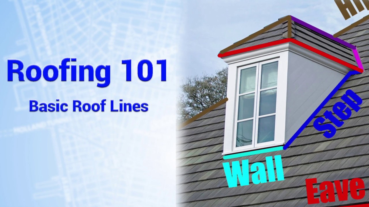 Roofing 101: Basic Roof Lines - YouTube