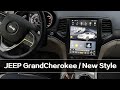 Jeep Grand Cherokee Tablet Tesla Style Head Unit Review Apple CarPlay Android Auto Upgrade