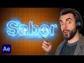How to Use the Saber Plugin in After Effects (FREE)