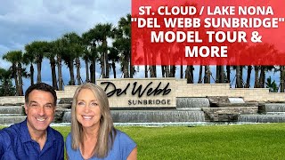 St. Cloud/Lake Nona |Del Webb Sunbridge| 55 plus Communities Florida| New Homes Mystique Model Tour