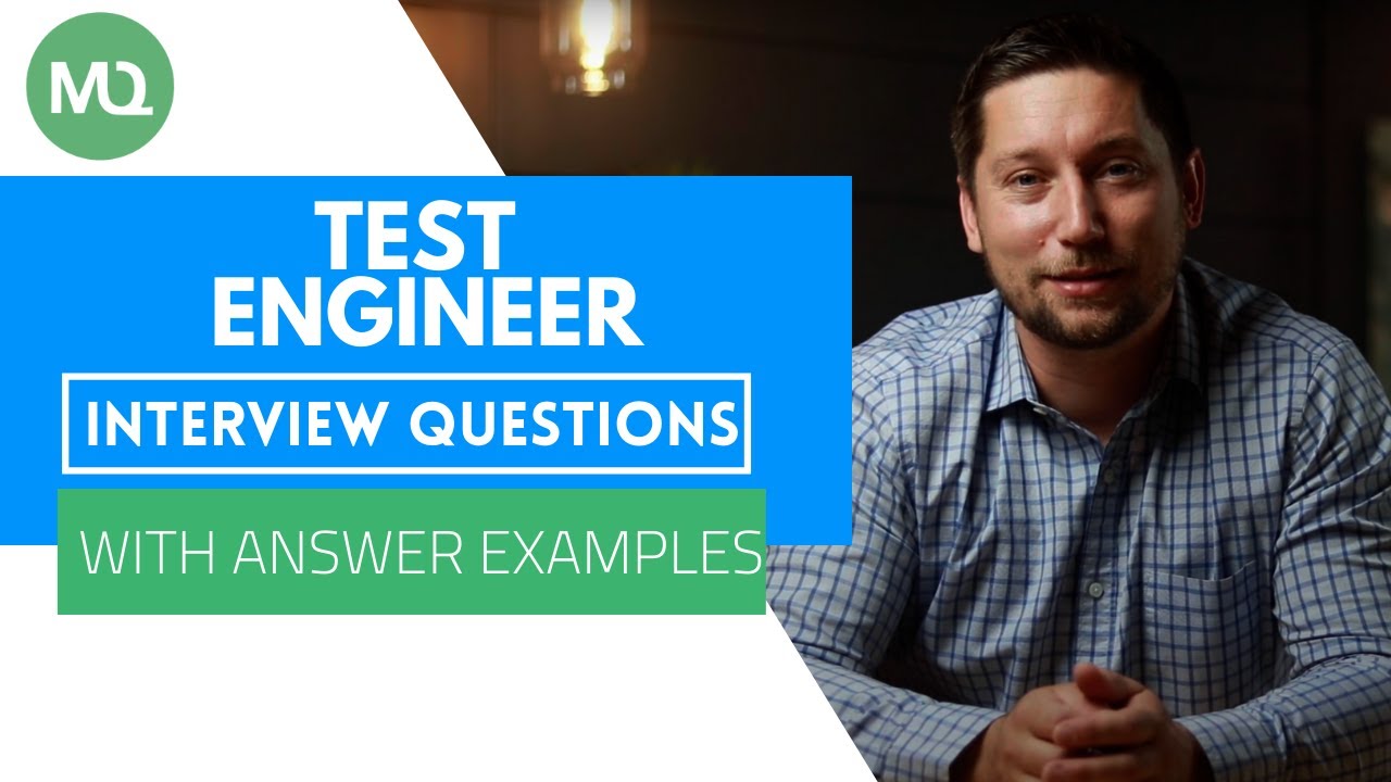 Test Engineer Interview Questions With Answer Examples - YouTube