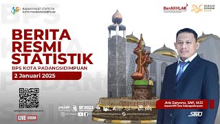 RILIS BERITA RESMI STATISTIK PERKEMBANGAN INDEKS HARGA KONSUMEN KOTA PADANGSIDIMPUAN DESEMBER 2024