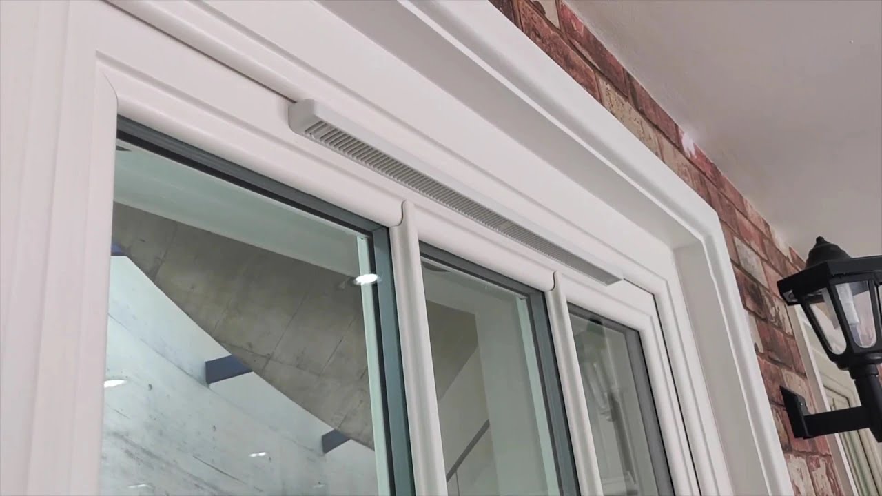 How To Operate UPVC Sash Windows Trickle Vents | Quickslide - YouTube