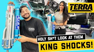 GIANT KING SHOCKS!! James Nissan Frontier Prerunner Build Update