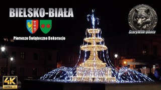 BIELSKO-BIAŁA - Pierwsze Świąteczne Dekoracje